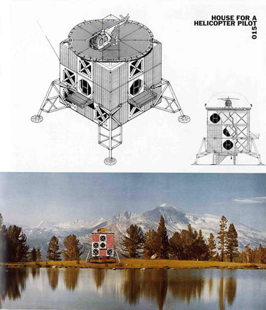 HOUSE FOR A HELICOPTER PILOT FUTURE SYSTEM